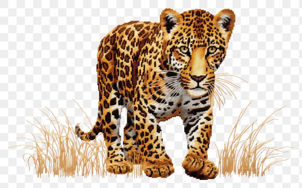 PNG  Leopard wildlife cheetah animal.