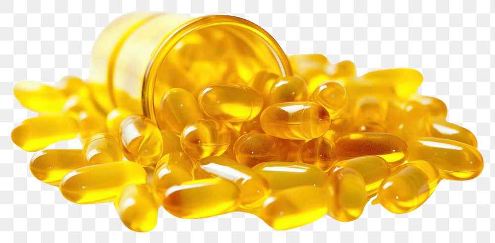 PNG Pharmacy medicine capsule yellow.