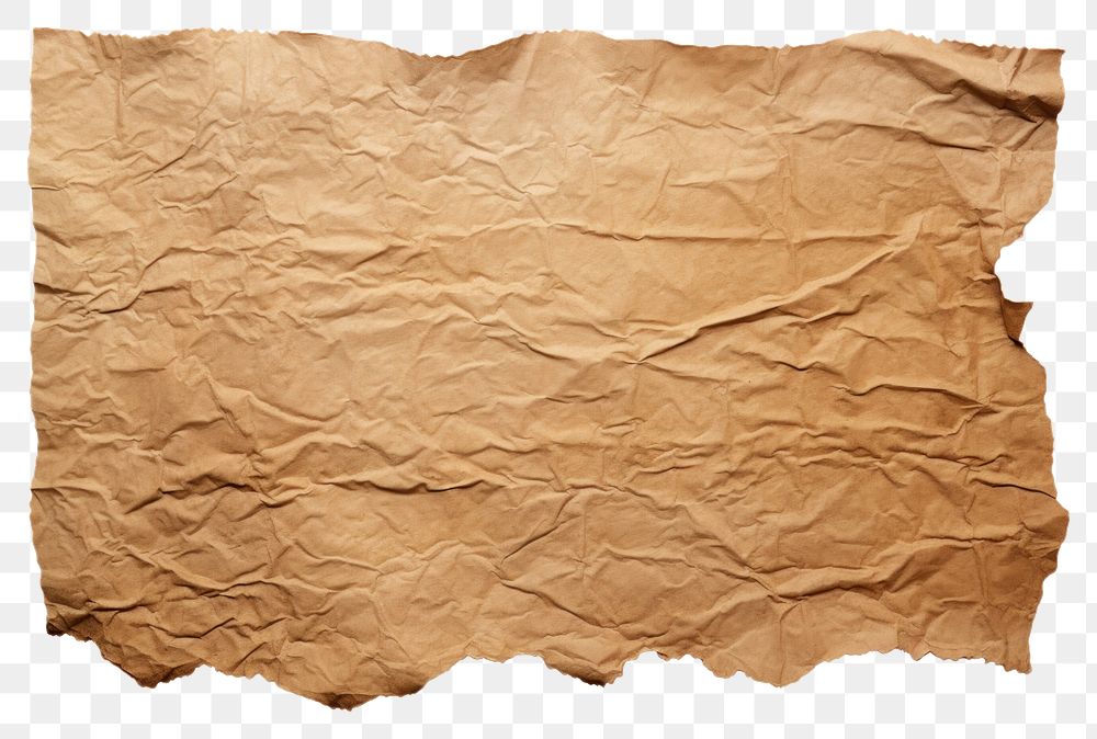 PNG  Ripped brown paper backgrounds texture white background.