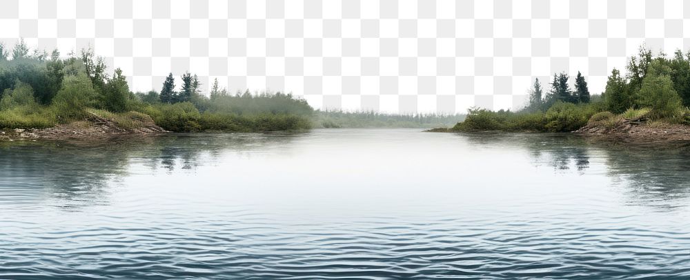 PNG River landscape nature outdoors. AI generated Image by rawpixel.