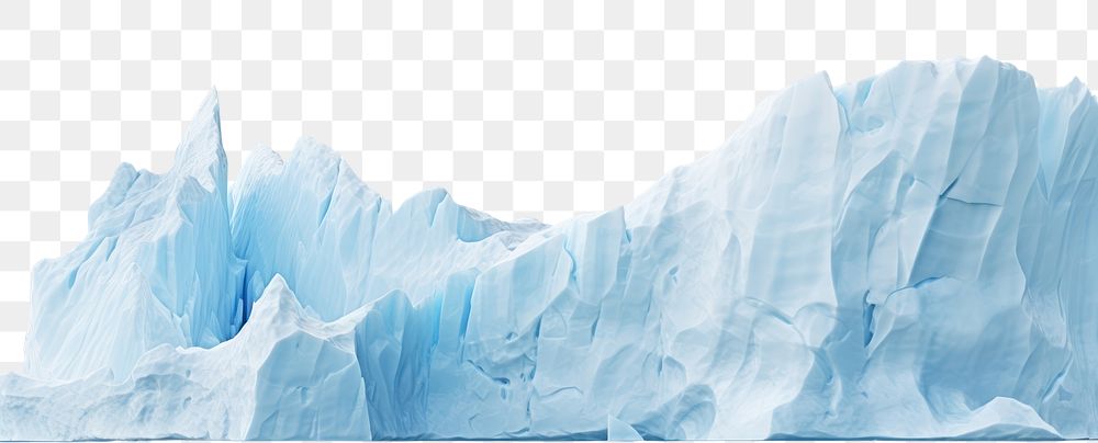 PNG Blue ice cliff nature landscape mountain. AI generated Image by rawpixel.