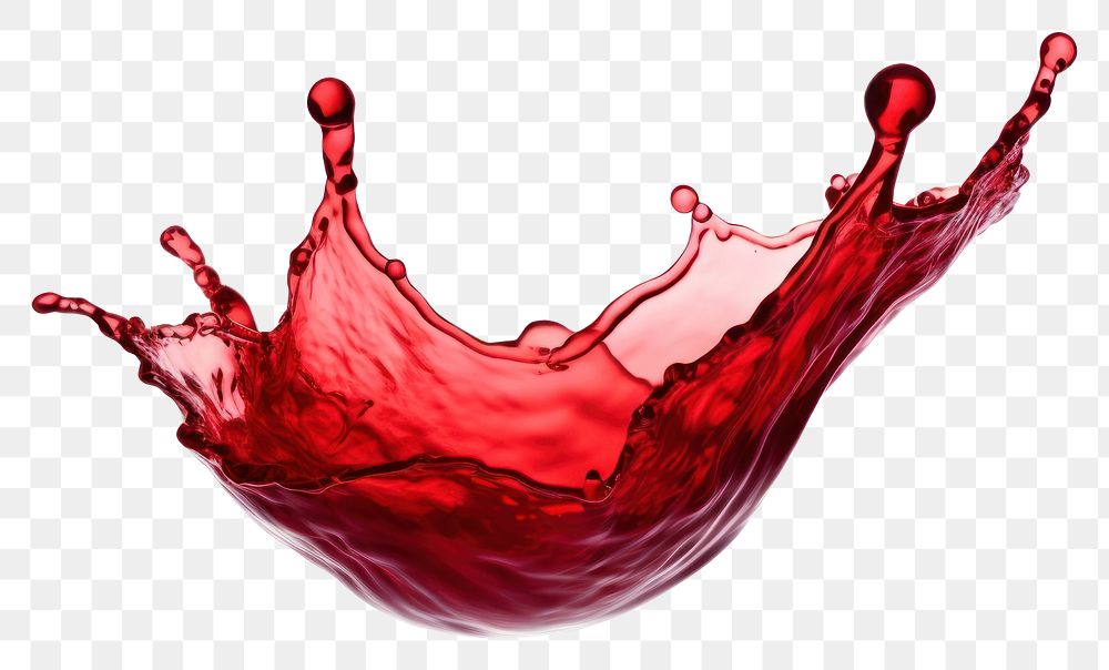PNG Red wine drop white background refreshment.