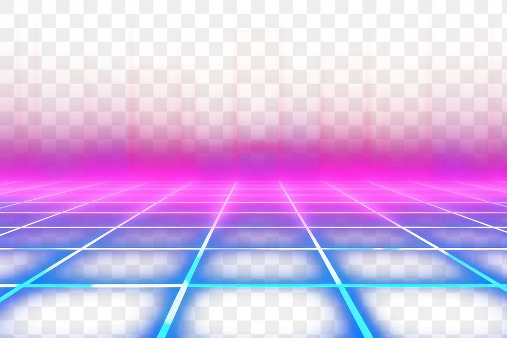PNG  Grids perspective background neon backgrounds abstract.