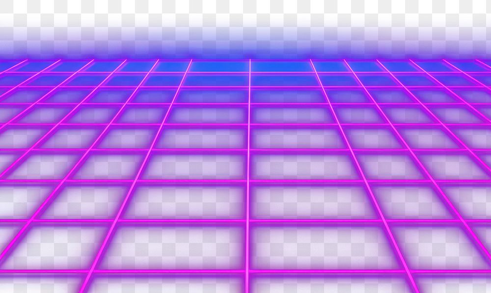 PNG  Grid neon background backgrounds purple light. AI generated Image by rawpixel.