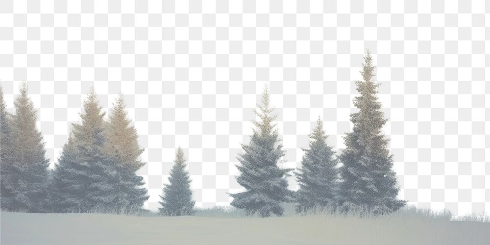 PNG  Winter tree land backgrounds.