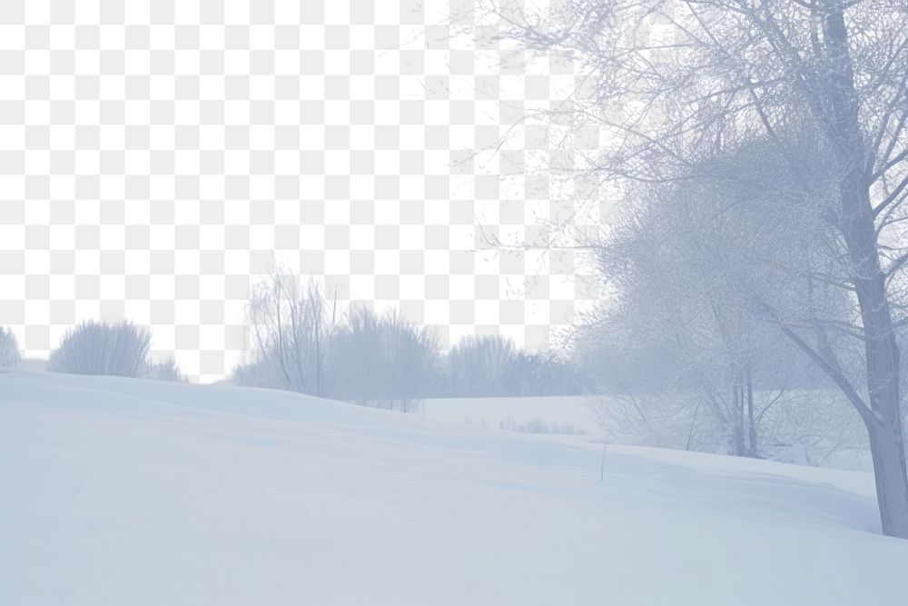 PNG  Winter snow landscape blizzard.