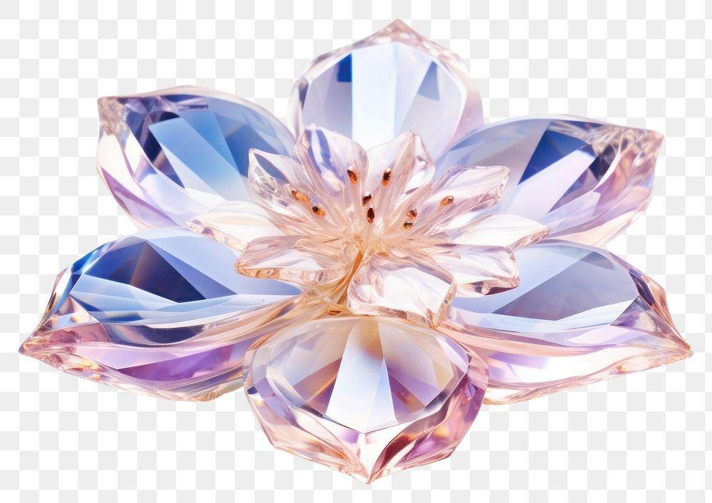 PNG Gemstone crystal jewelry diamond.