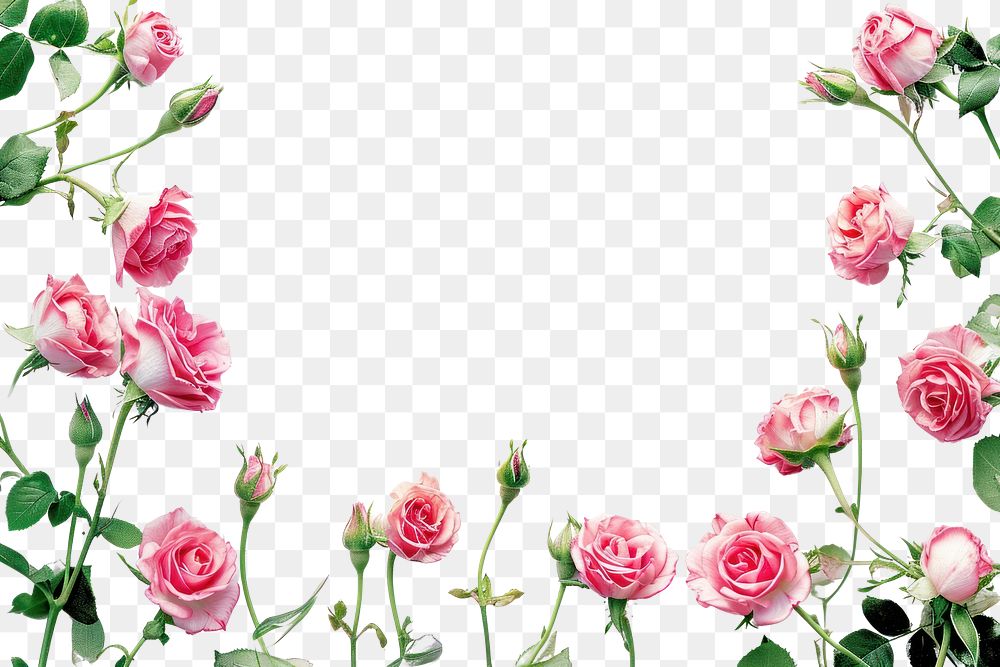 PNG Little pink rose garden flower petal plant.