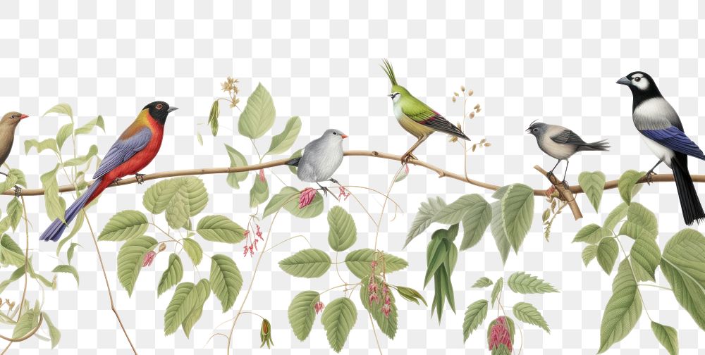 PNG  Birds animal nature plant.