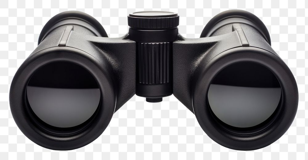PNG A black Binoculars Reflecting the Sky binoculars white background electronics.