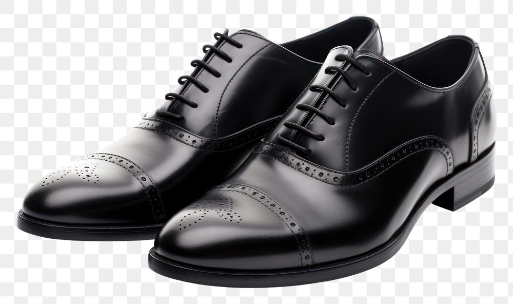 PNG A black British fashion shoes footwear white elegance.