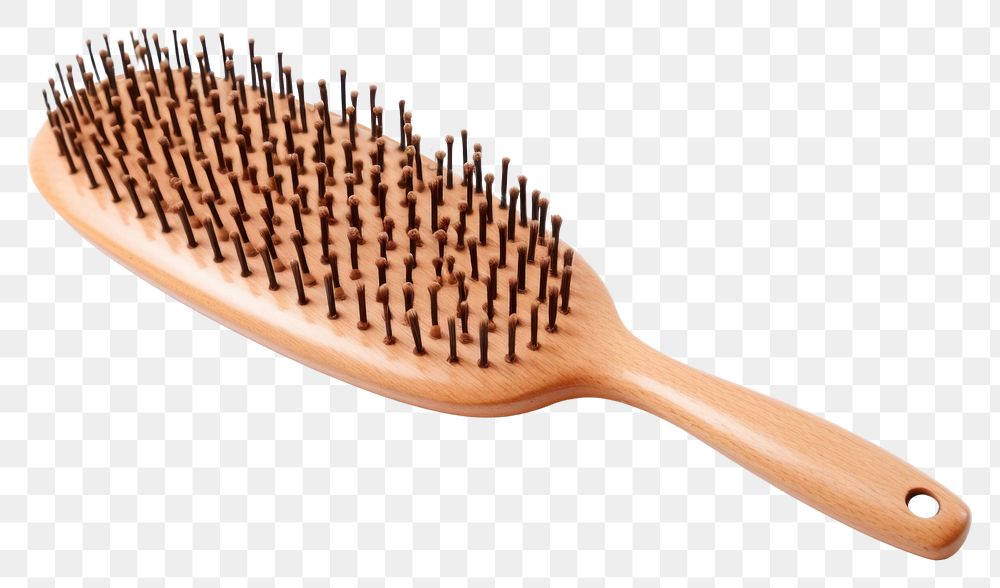 PNG A hairbrush tool white background simplicity.