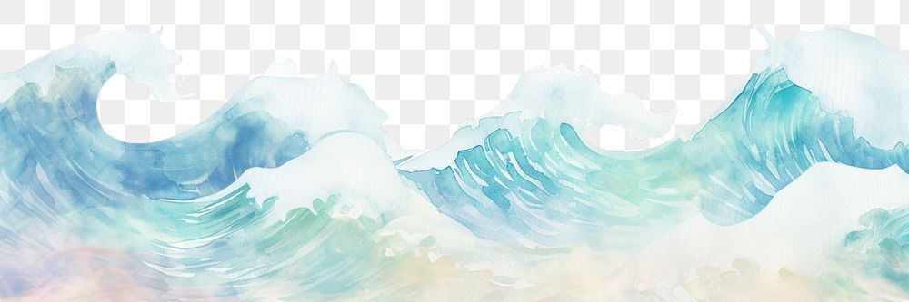 PNG  Wave nature backgrounds outdoors.
