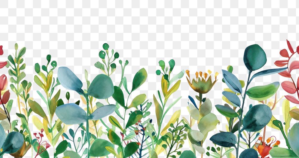 PNG  Botanical backgrounds outdoors pattern.