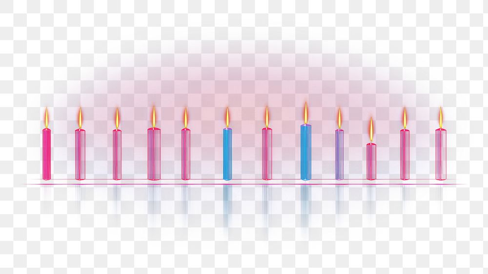 PNG Candles border line spirituality illuminated. AI generated Image by rawpixel.