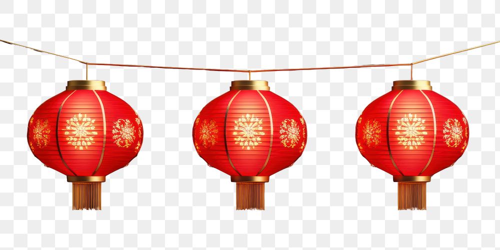 PNG  Chinese lanterns light decoration tradition lamp