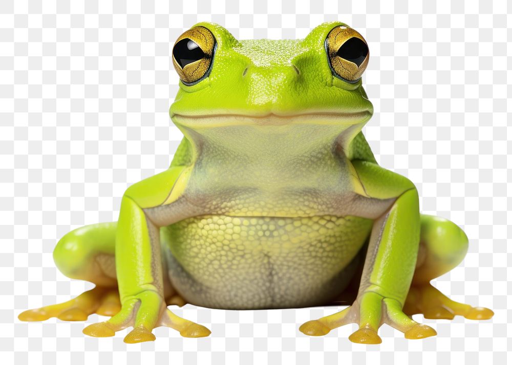 PNG Smiling frog amphibian wildlife animal. AI generated Image by rawpixel.