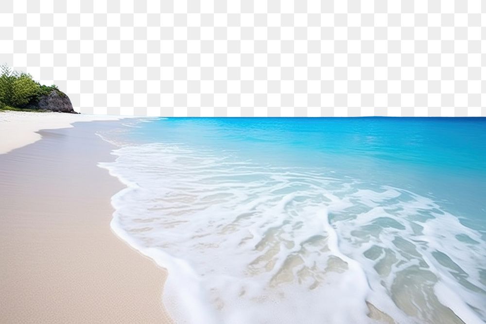 PNG Beautiful seaside landscape beach outdoors horizon.