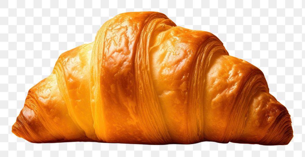 PNG Croissant food bread viennoiserie. AI generated Image by rawpixel.