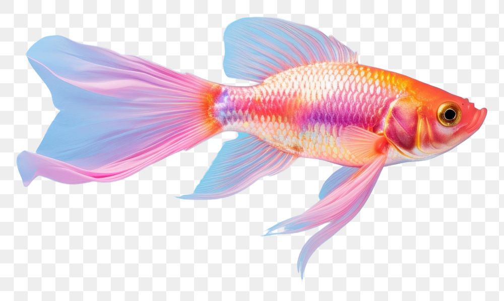 PNG Fish goldfish animal pomacentridae. AI generated Image by rawpixel.