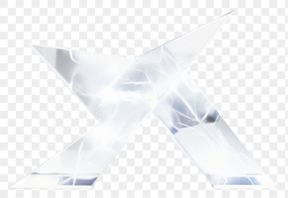 PNG 3d transparent glass style of lightning white white background simplicity.