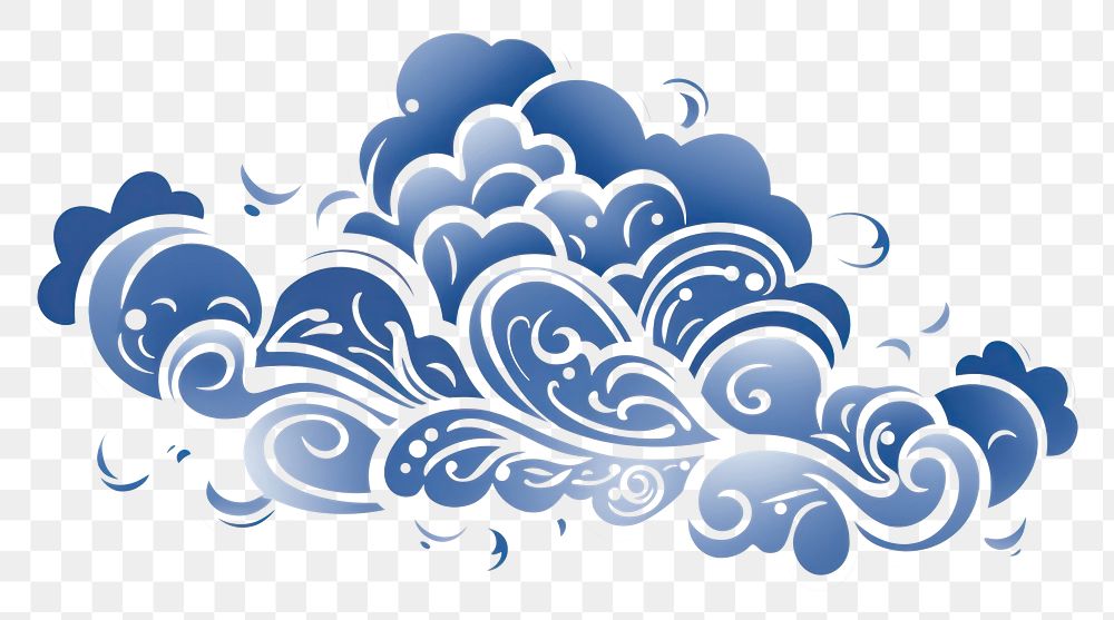 PNG Chinese cloud backgrounds pattern white.