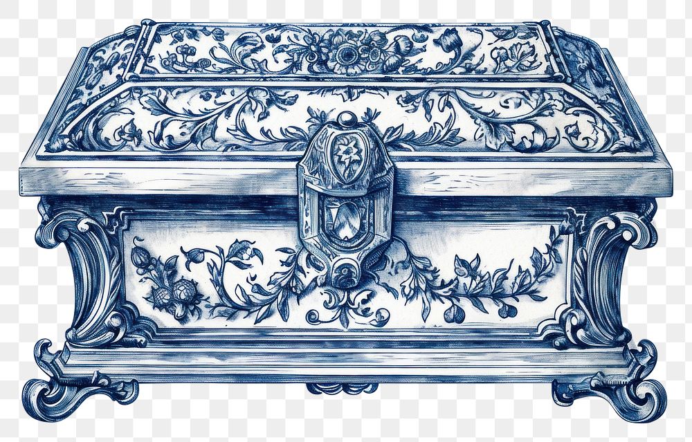 PNG  Antique of casket furniture drawing sketch.
