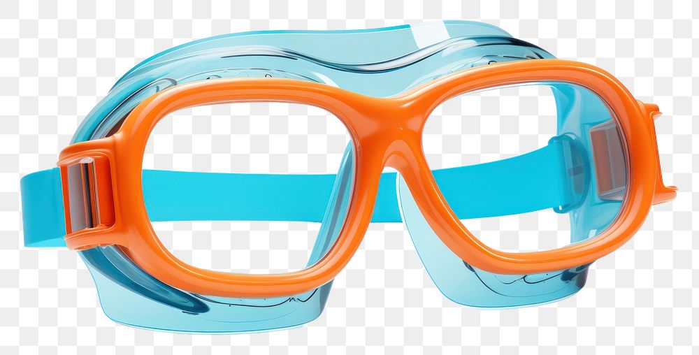 PNG Swimming goggle goggles swimming goggles white background.