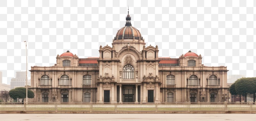 PNG  A mexico city architecture building courthouse. AI generated Image by rawpixel.