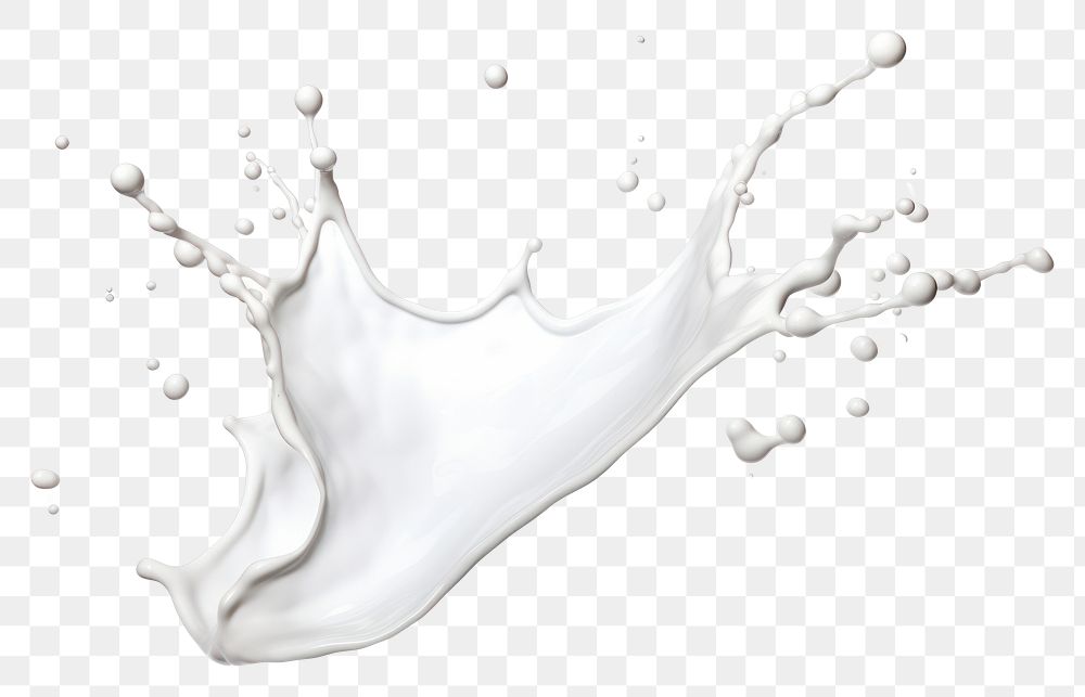 PNG  A milk splash white white background simplicity.