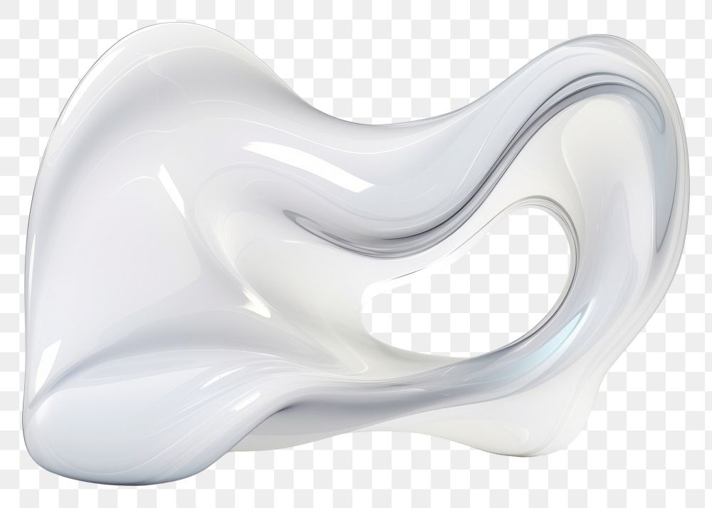 PNG Wavy abstract white simplicity.