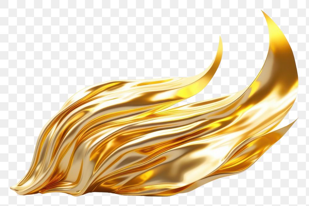 PNG Fire gold white background accessories.