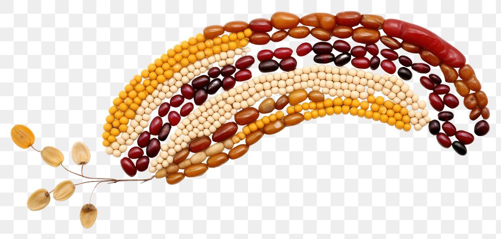 PNG Vegetable bead jewelry food. AI generated Image by rawpixel.