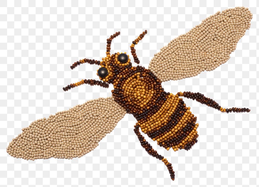 PNG Bee insect animal wasp. AI generated Image by rawpixel.