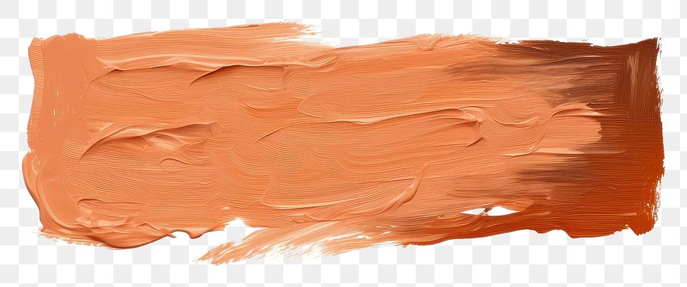 PNG Brown flat paint brush stroke backgrounds white background textured.