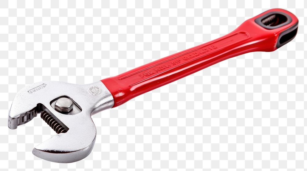 PNG Adjustable wrench white background electronics protection.