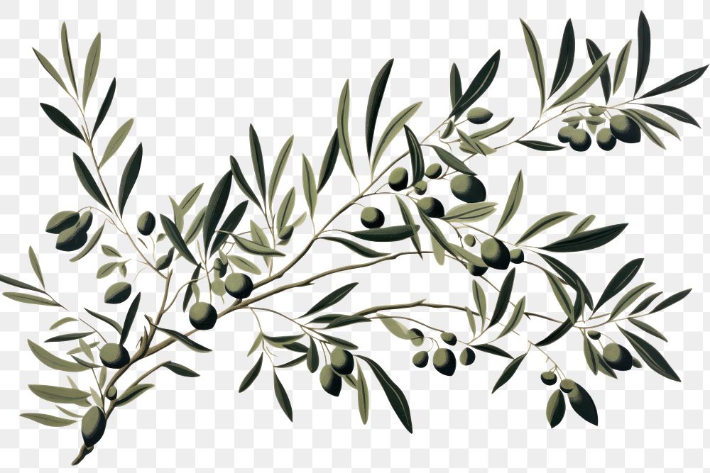 PNG Olive branches plant leaf tree.