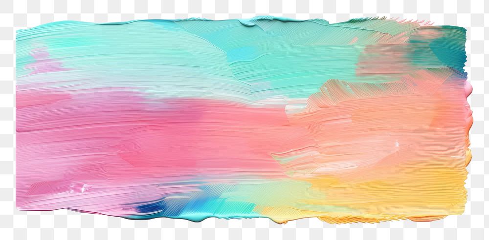 PNG Pastel flat paint brush stroke backgrounds rectangle painting.