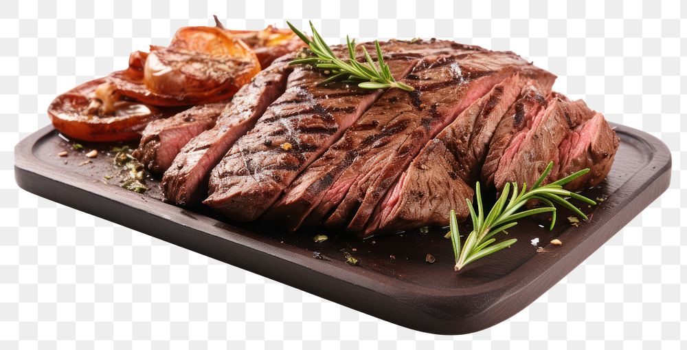 PNG Beef bbq steak meat food. AI generated Image by rawpixel.