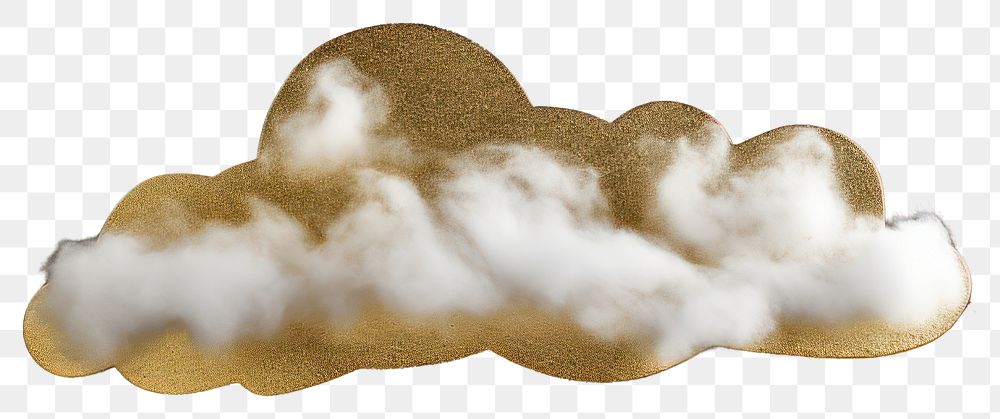 PNG Cloud nature white black background.