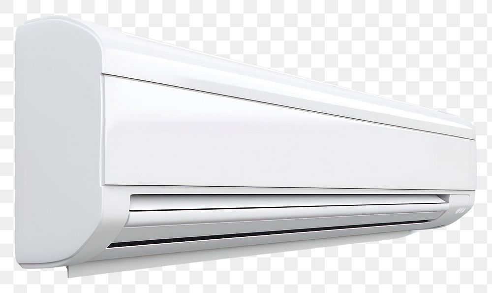 PNG White air conditioning white background architecture technology.