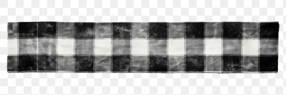 PNG Black and white scottish pattern adhesive strip white background accessories monochrome. AI generated Image by rawpixel.