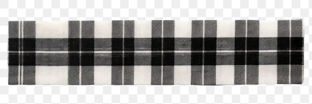 PNG Black and white scottish pattern adhesive strip tartan plaid white background. AI generated Image by rawpixel.