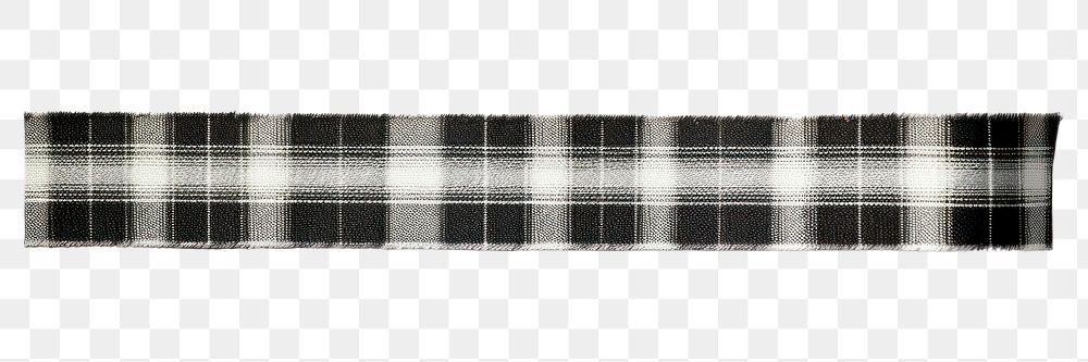 PNG Black and white scottish pattern adhesive strip white background accessories accessory. AI generated Image by rawpixel.