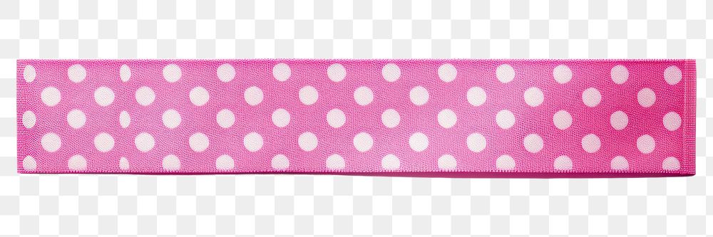PNG Polka dots pattern adhesive strip white background accessories rectangle. AI generated Image by rawpixel.