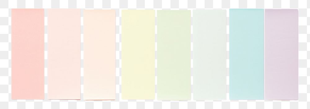 PNG Pastel color paper adhesive strip white background architecture rectangle. AI generated Image by rawpixel.