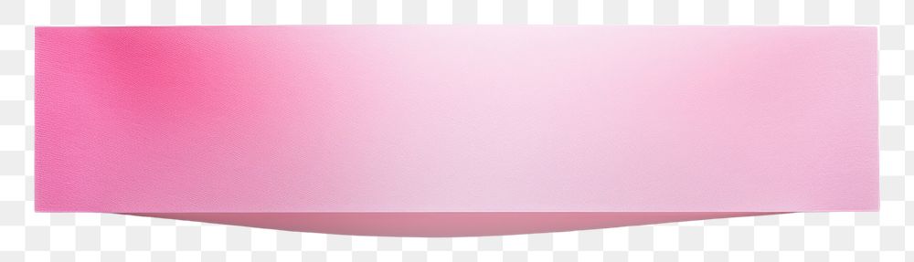 PNG Pink gradient color paper adhesive strip white background accessories simplicity. AI generated Image by rawpixel.