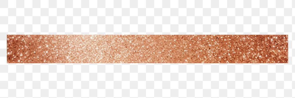 PNG Rose gold glitter adhesive strip white background accessories rectangle. AI generated Image by rawpixel.