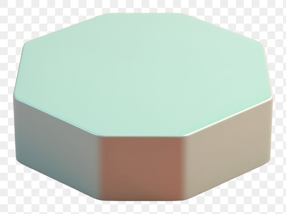PNG Octagon art rectangle turquoise.