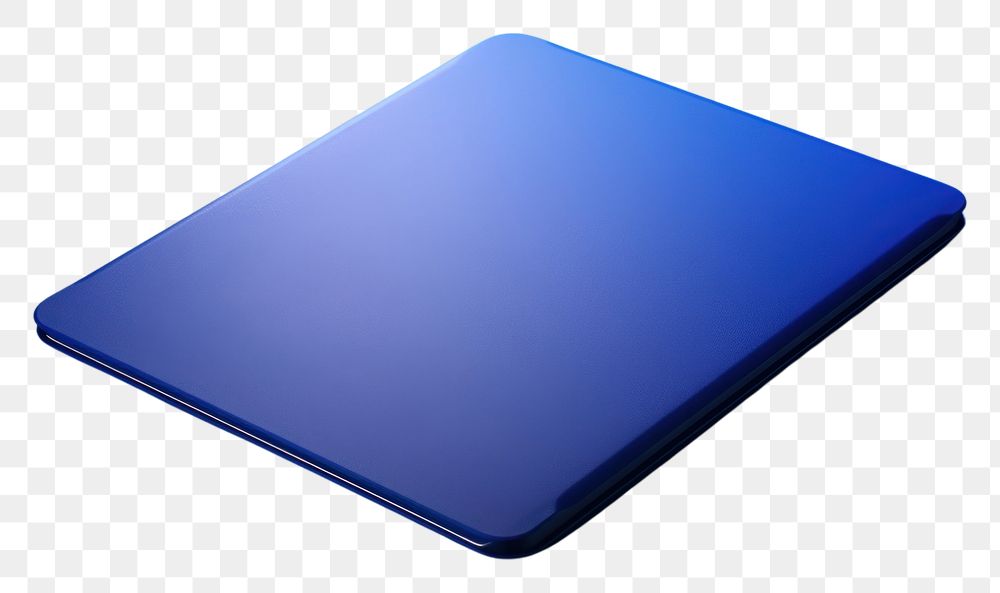 PNG Tablet case mockup computer blue electronics.